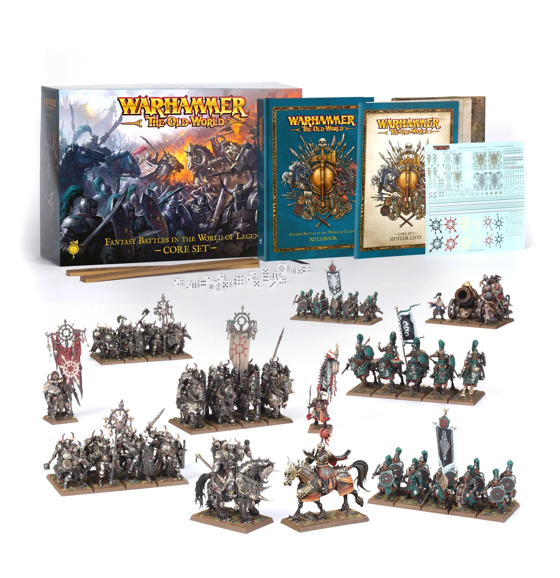Warhammer: The Old World – Fantasy Battles In the World of Legend Core Set (Anglais)