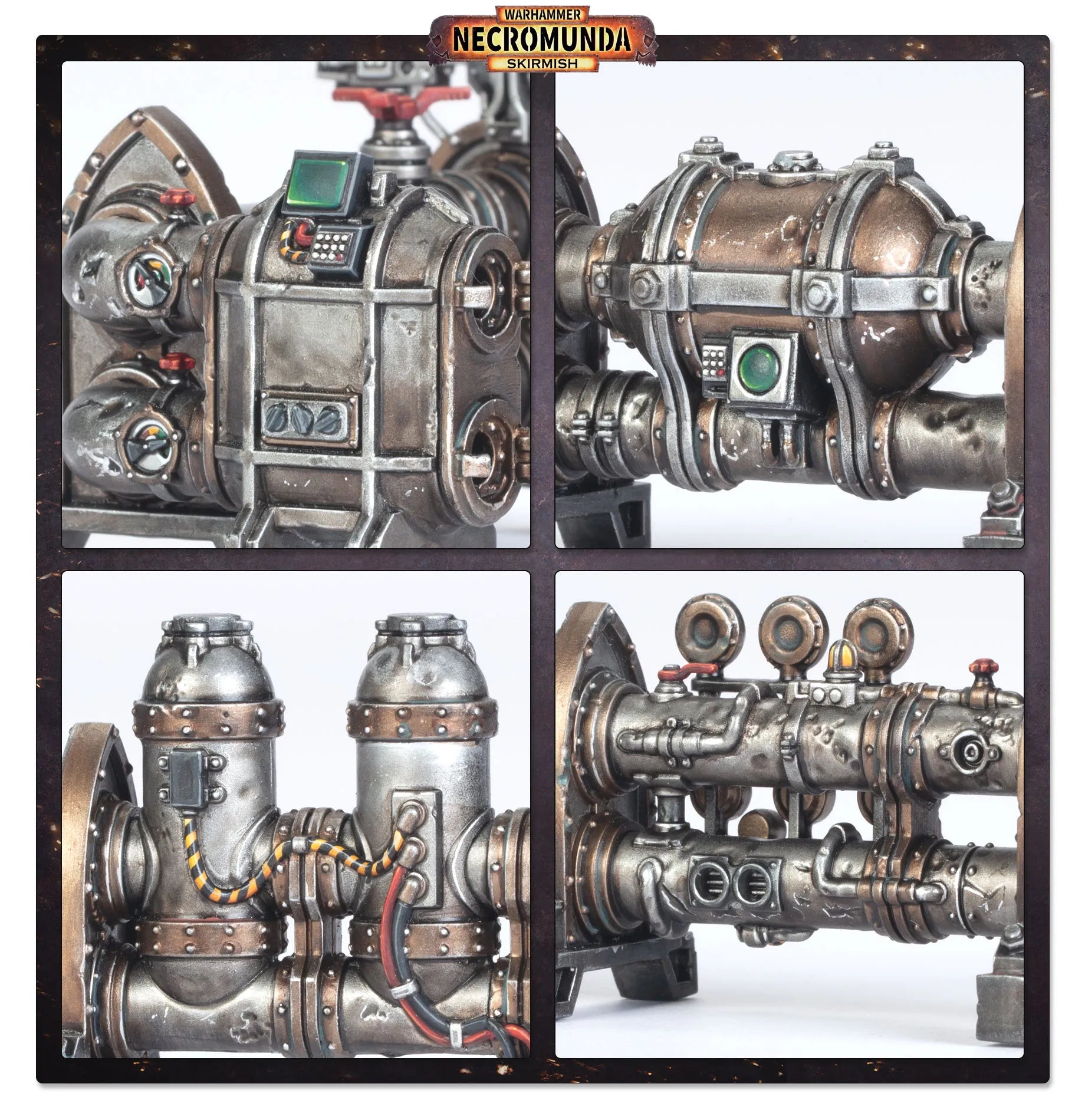Warhammer Necromunda: Conduites de Factorium Zone Mortalis