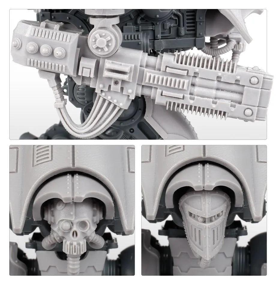 Armigère Moirax du Mechanicum avec Veuglaire Volkite et Pince de Siège Gyges