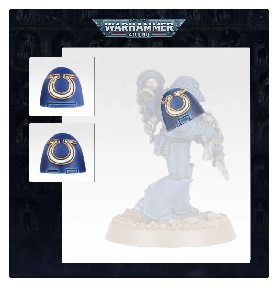 Ultramarines MKVI Shoulder Pads