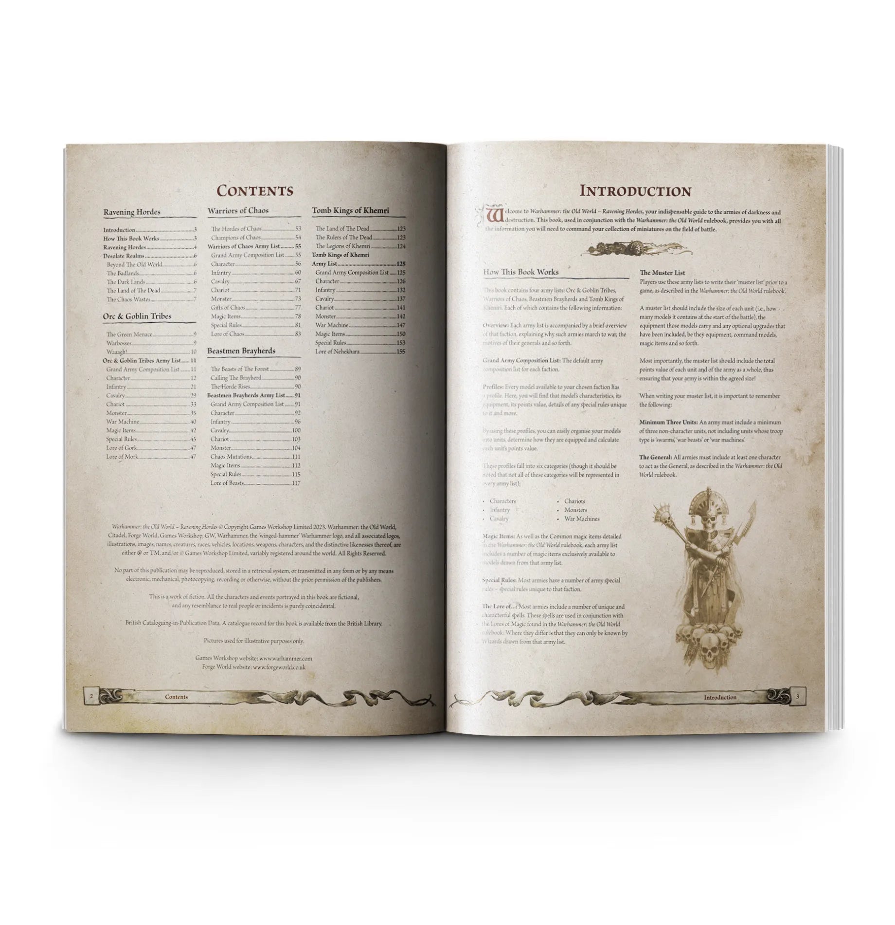 Warhammer: The Old World - Ravening Hordes (Anglais)