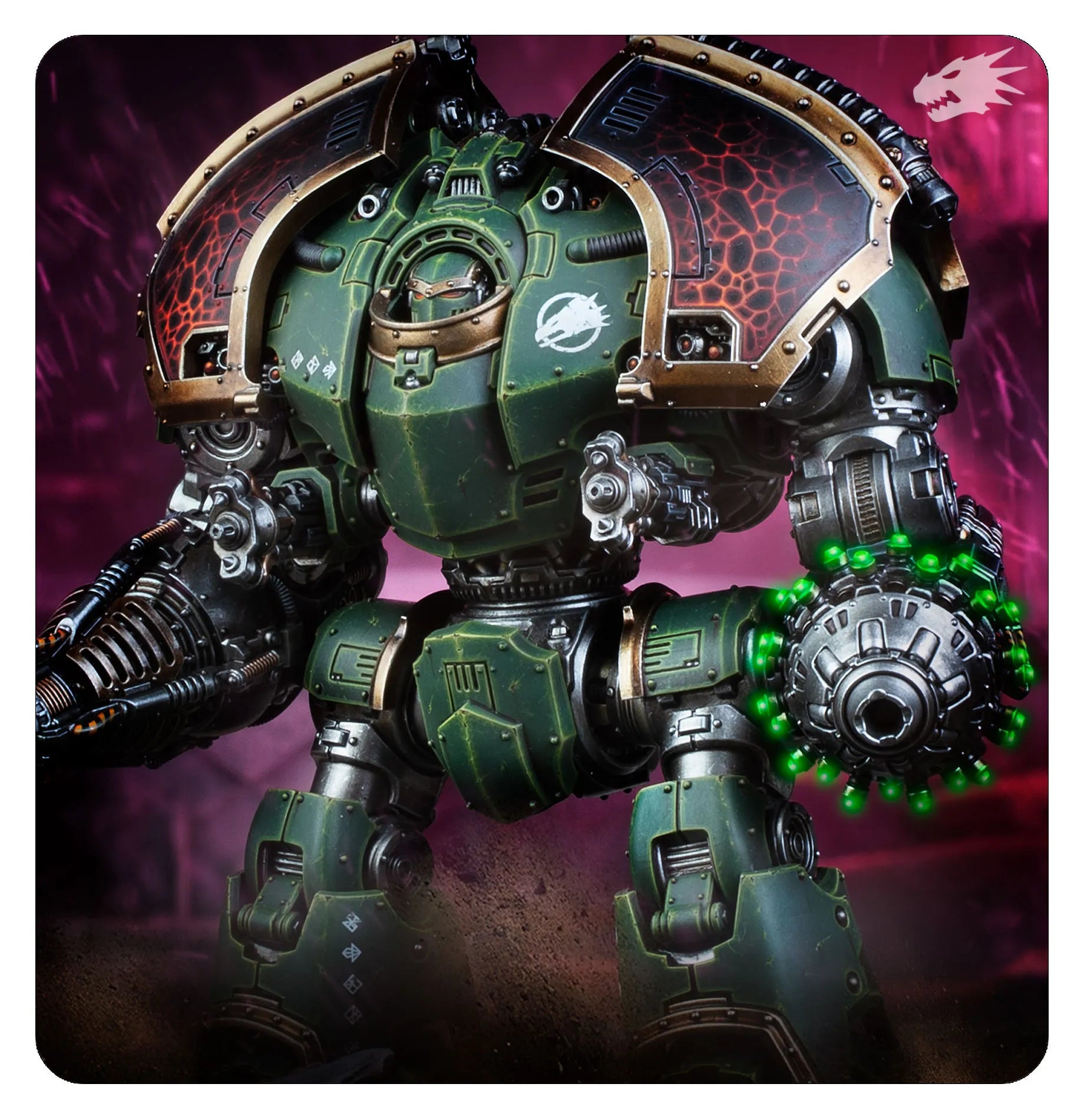 Dreadnought de Siège Saturnine – Configuration Ophion
