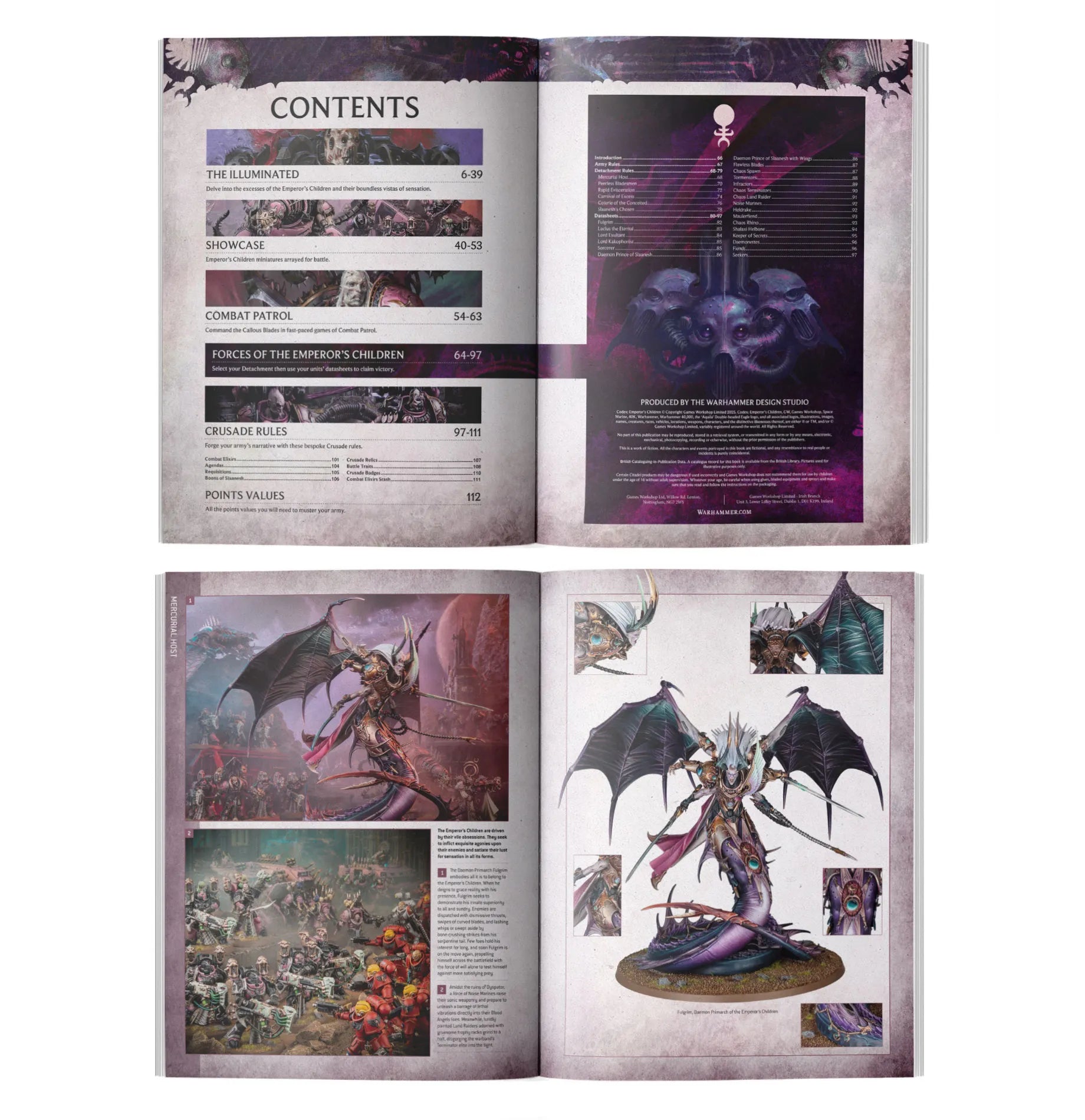 Codex: Emperor's Children (Anglais)