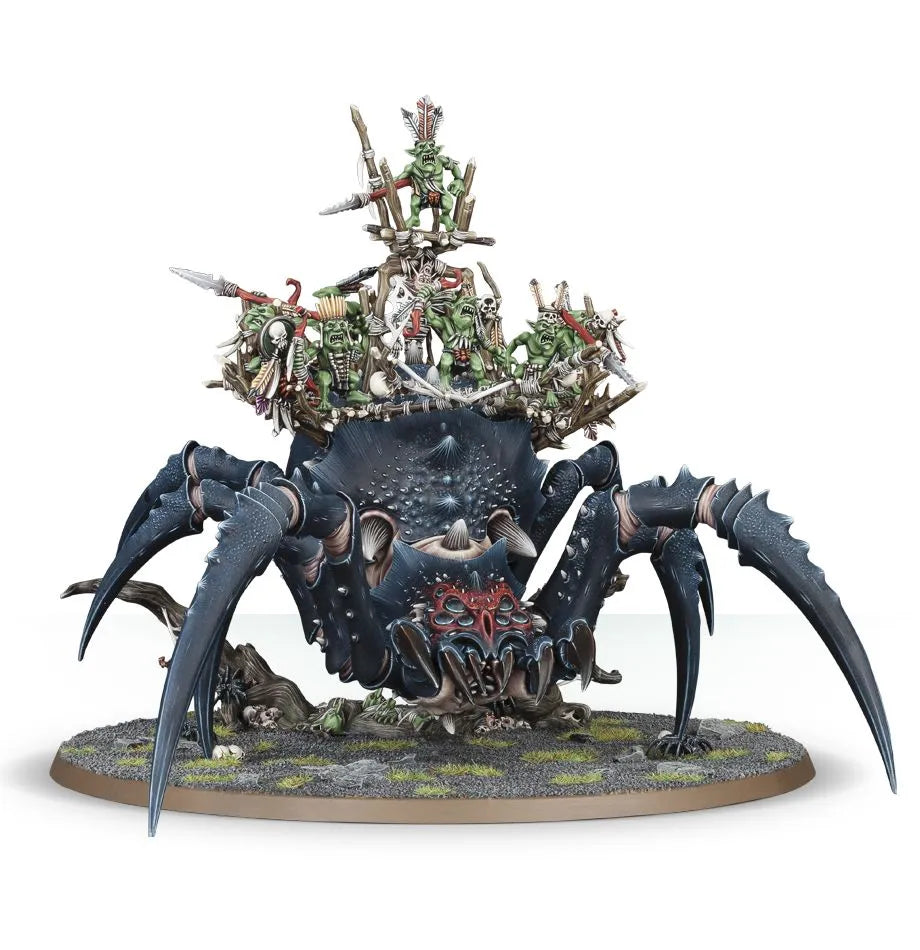 Arachnarok avec Tribu Guerrière Crodaragne
