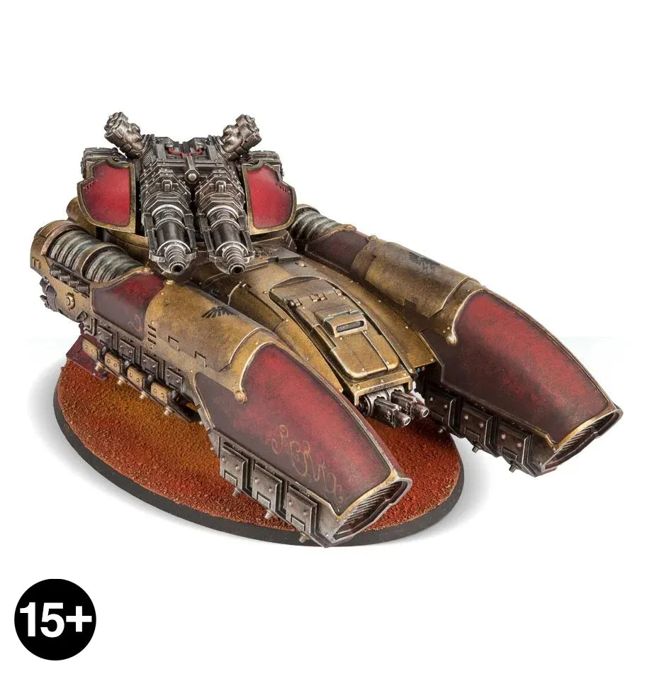 Char Antigrav Caladius Annihilator de la Legio Custodes
