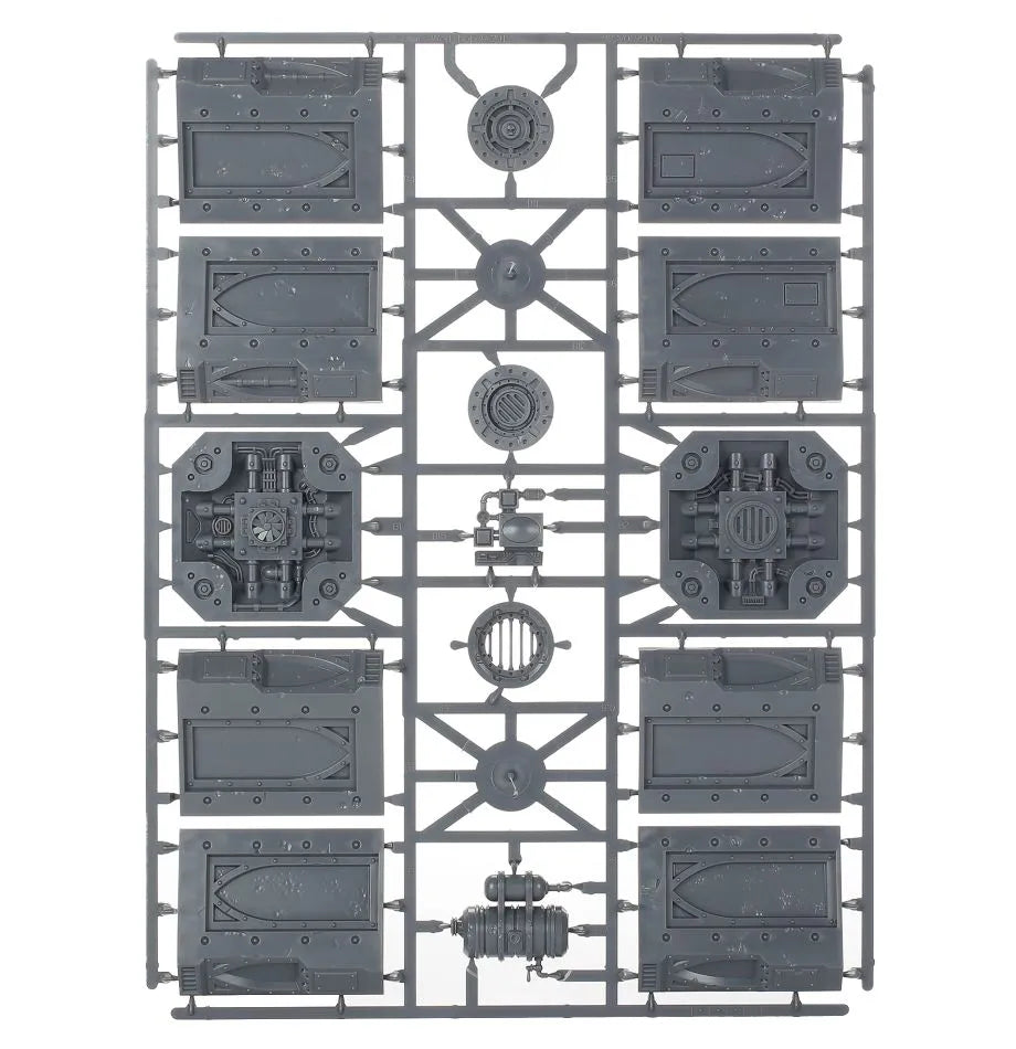 Necromunda: colonnes et murs de Zone Mortalis