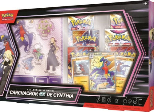 Pokémon JCC : Collection Premium Carchacrok-ex de Cynthia