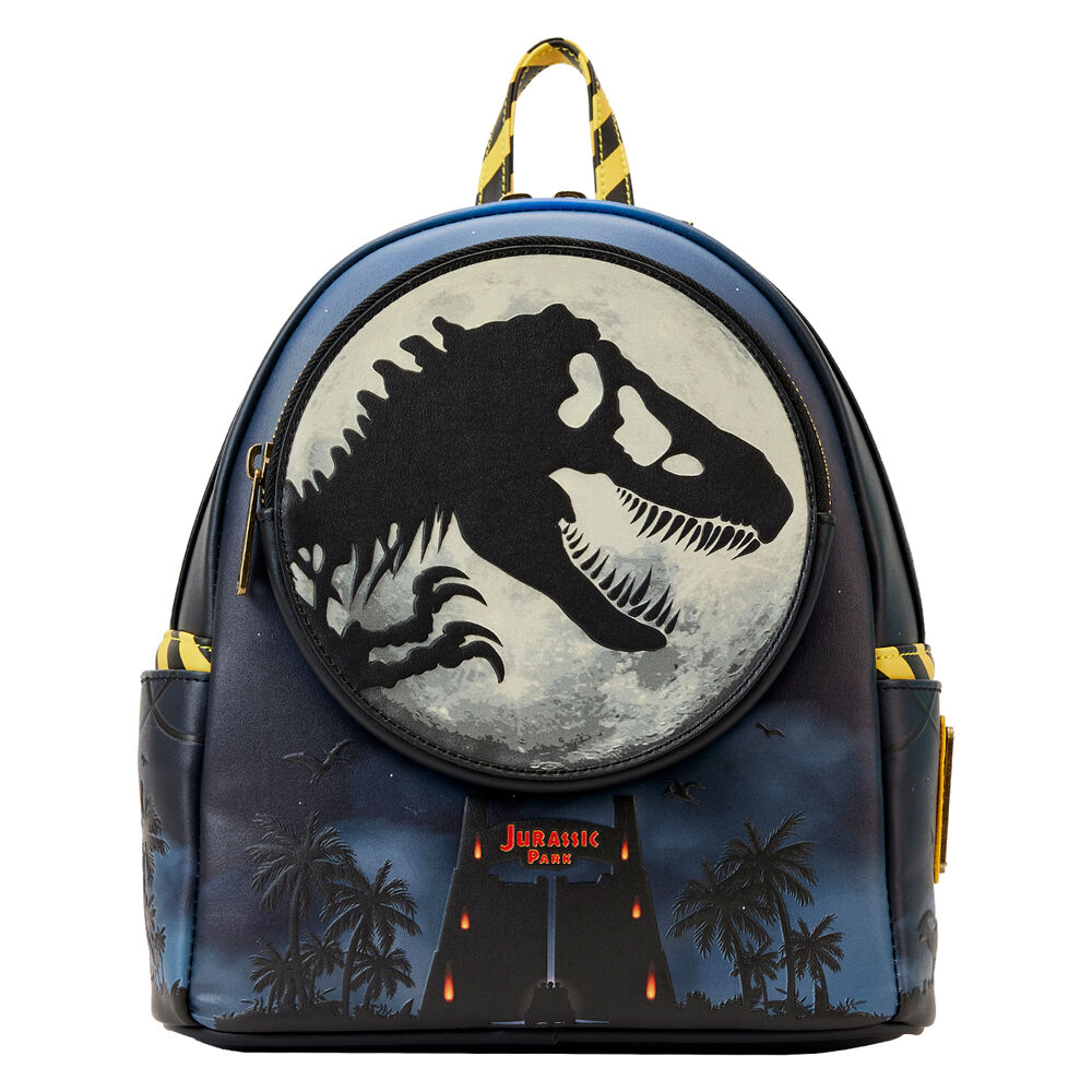 Loungefly: Jurassic Park 30th Anniversary Dino Moon Mini Backpack - flash vidéo