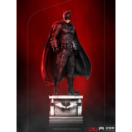 Iron Studios - Arts Scale 1/10 - DC Comics - The Batman (2022) - Batman Statue 26cm - flash vidéo