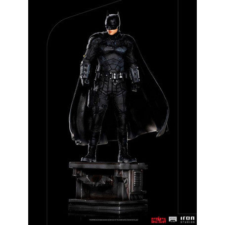 Iron Studios - Arts Scale 1/10 - DC Comics - The Batman (2022) - Batman Statue 26cm - flash vidéo