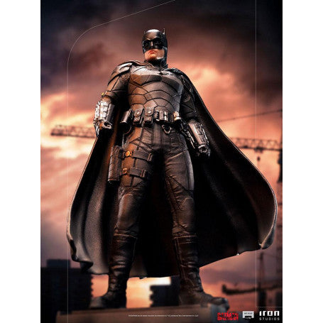 Iron Studios - Arts Scale 1/10 - DC Comics - The Batman (2022) - Batman Statue 26cm - flash vidéo