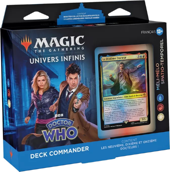 Magic: The Gathering - Assortiment de Decks Commander Doctor Who (4 Deck Commander) - flash vidéo