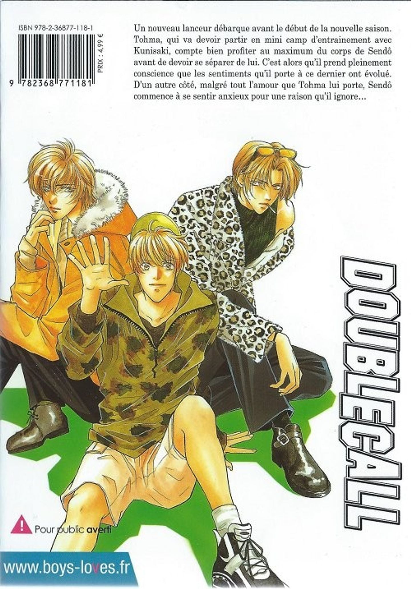 Double Call - Tome 04 - Livre (Manga) - Yaoi - flash vidéo