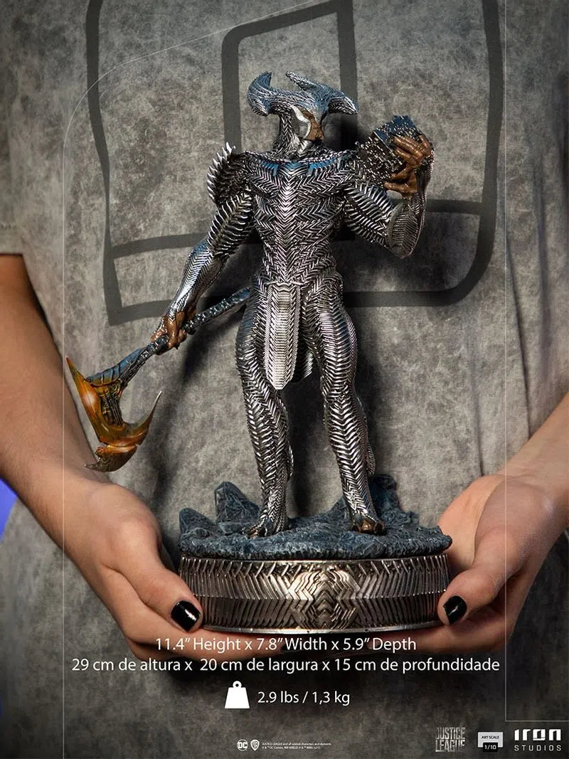 Iron Studios - BDS Arts Scale 1/10 - DC Comics - Zack Snyder's Justice League - Steppenwolf Statue 29cm - flash vidéo