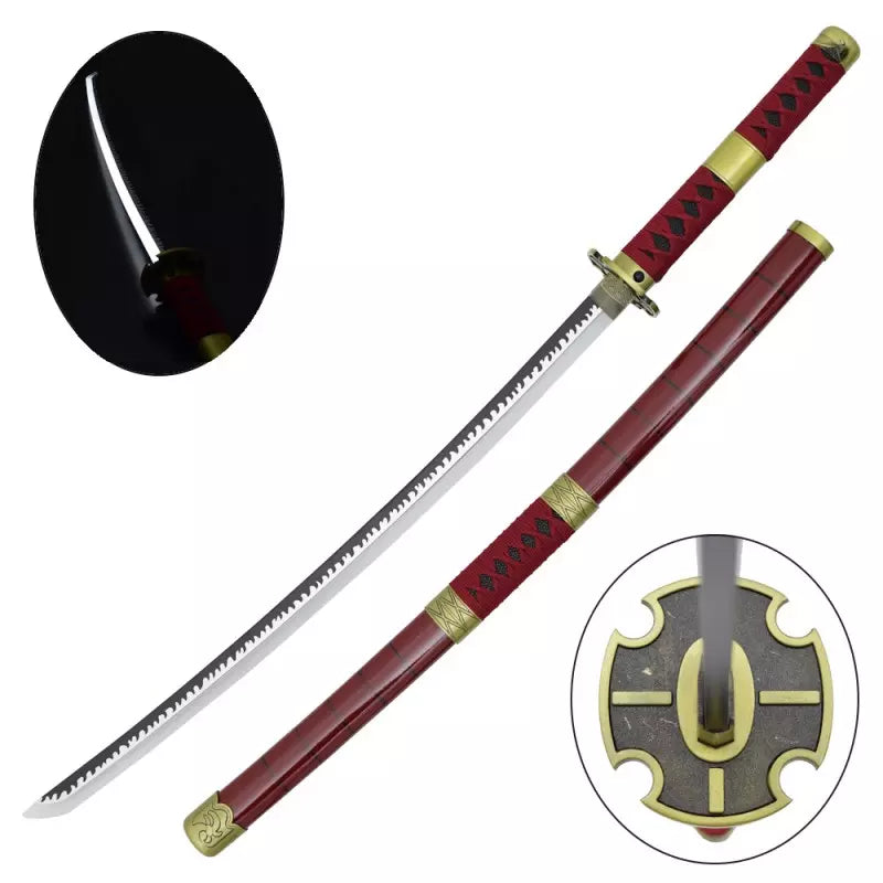 KATANA DECO LAME ACIER ET LED