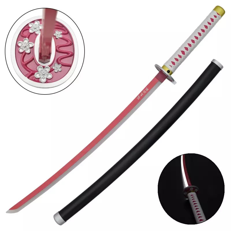 KATANA DECO LAME ACIER ET LED