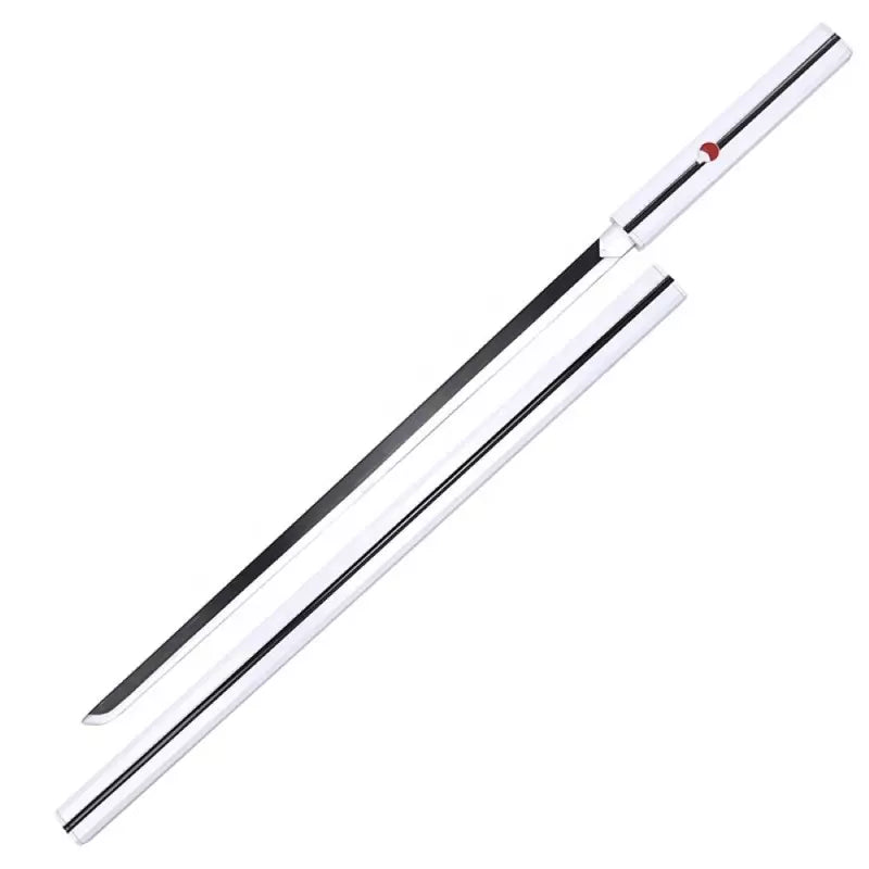 KATANA DECO LAME ACIER Naruto SASUKE UCHIWA BLANC