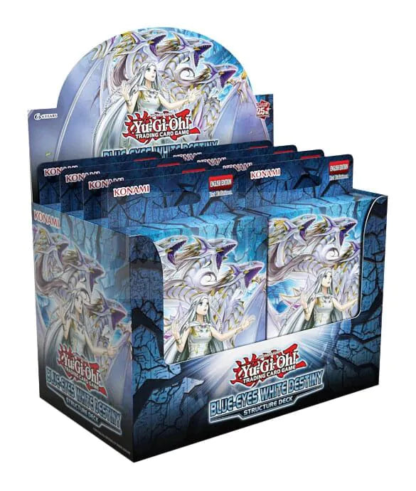 Yu-Gi-Oh! TCG - Blue-Eyes White Destiny Structure Deck Unlimited Reprint Display (8 Decks)
