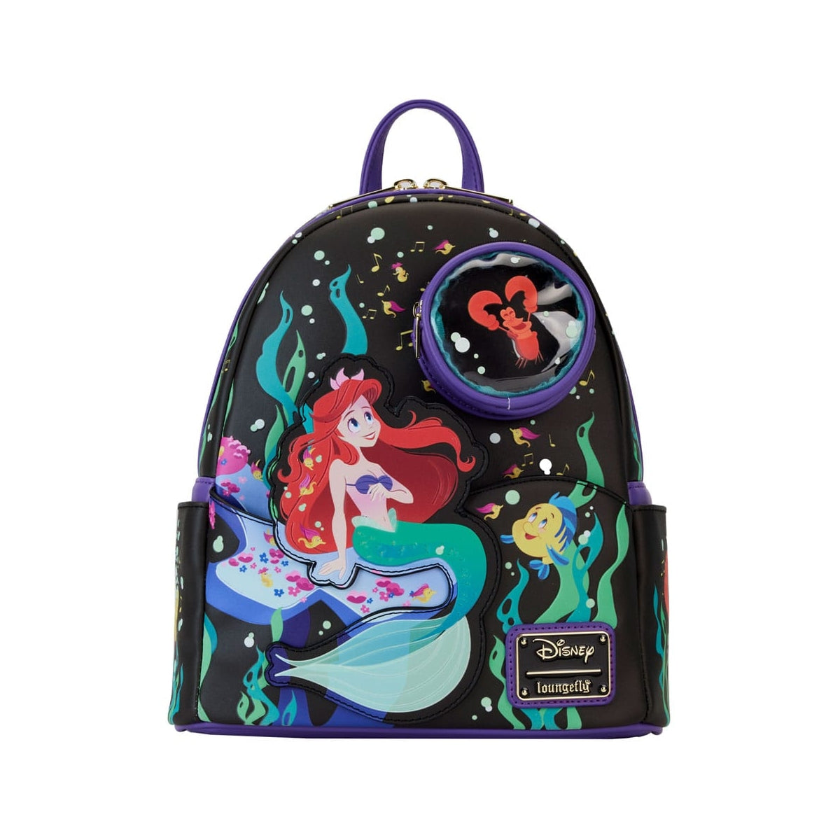 Loungefly: Disney - The Little Mermaid 35th Anniversary - Life is the Bubble Mini Backpack