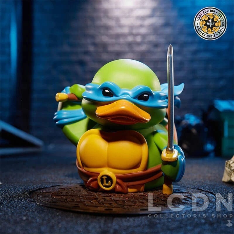 TUBBZ Canard de bain - Tortues Ninja - Leonardo - flash vidéo