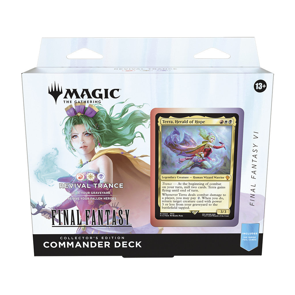 Magic: The Gathering - FINAL FANTASY Collector's Edition Commander Deck Assortment (4 Collector's Edition Commander Deck)