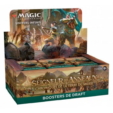 Magic: The Gathering - Display de Boosters de Draft Le Seigneur des Anneaux : Chroniques de la Terre du Milieu (36 Boosters) - flash vidéo