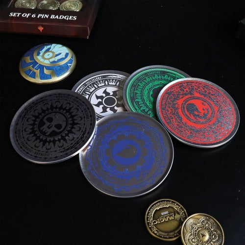 Magic: the Gathering - Ensemble de 5 sous-verres en métal - flash vidéo