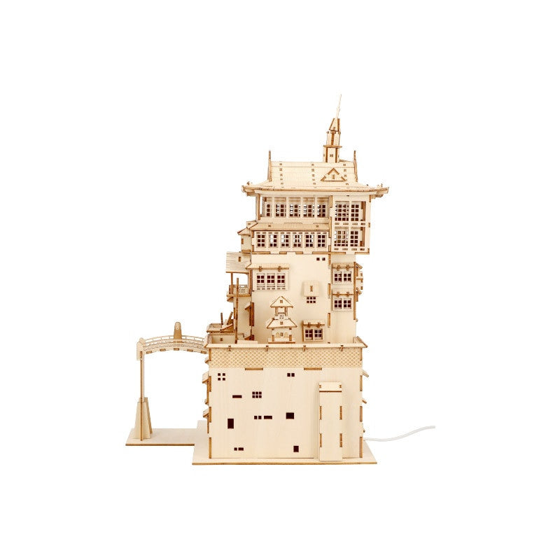 MAQUETTE EN BOIS KIGUMI ABURAYA - LE VOYAGE DE CHIHIRO