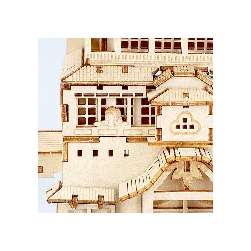 MAQUETTE EN BOIS KIGUMI ABURAYA - LE VOYAGE DE CHIHIRO