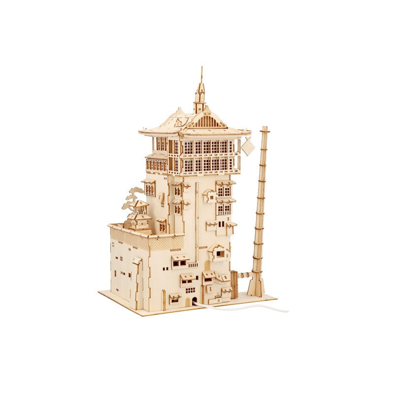 MAQUETTE EN BOIS KIGUMI ABURAYA - LE VOYAGE DE CHIHIRO