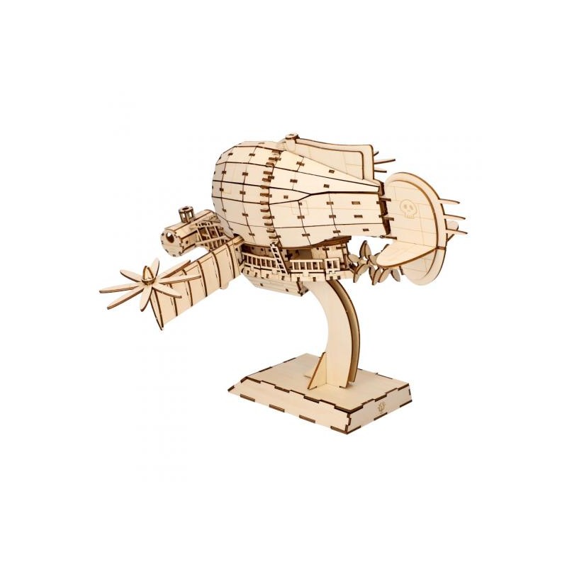 MAQUETTE EN BOIS KIGUMI TIGER MOTH - LE CHÂTEAU DANS LE CIEL