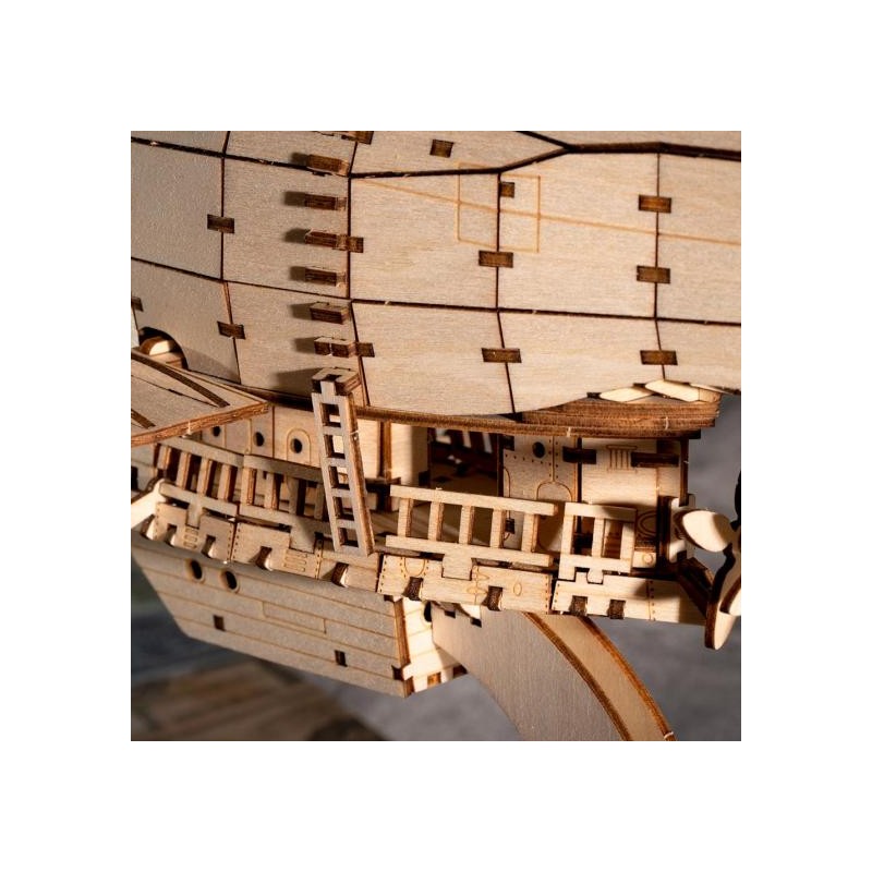 MAQUETTE EN BOIS KIGUMI TIGER MOTH - LE CHÂTEAU DANS LE CIEL