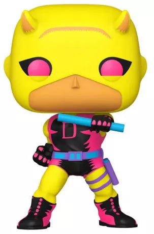 Funko Pop! Jumbo: Marvel - Daredevil First Appearance (Blacklight) 10" Super Sized Pop! - Special Edition - flash vidéo