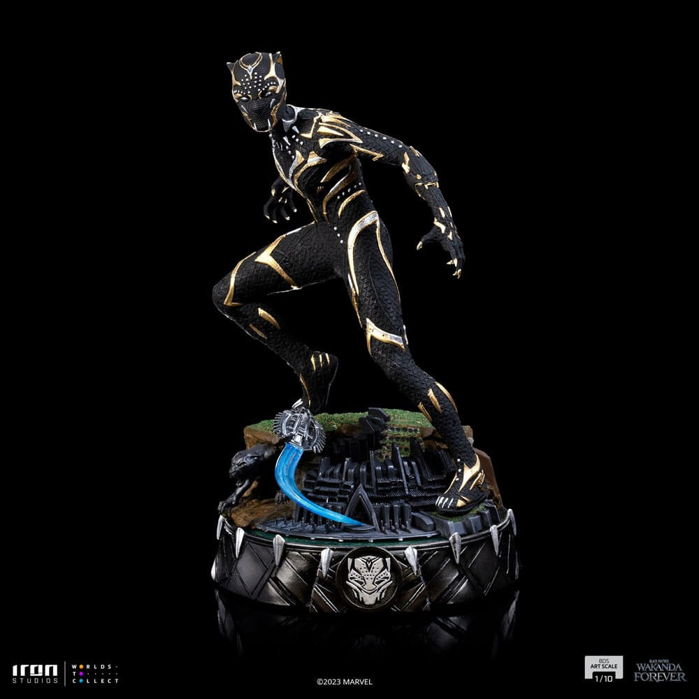 Iron Studios - Arts Scale 1/10 - Black Panther: Wakanda Forever - Shuri Statue 21cm - flash vidéo