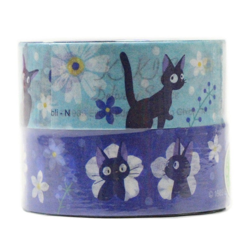 MASKING TAPE JIJI MOTIFS FLEURS - KKIKI LA PETITE SORCIÈRE