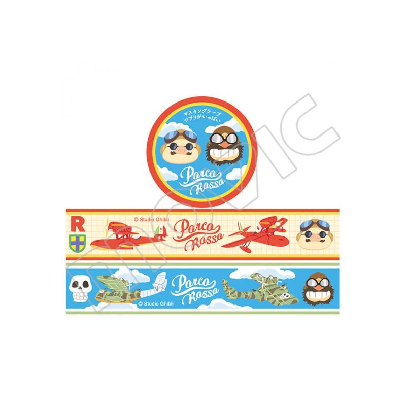 MASKING TAPE SET - PORCO ROSSO