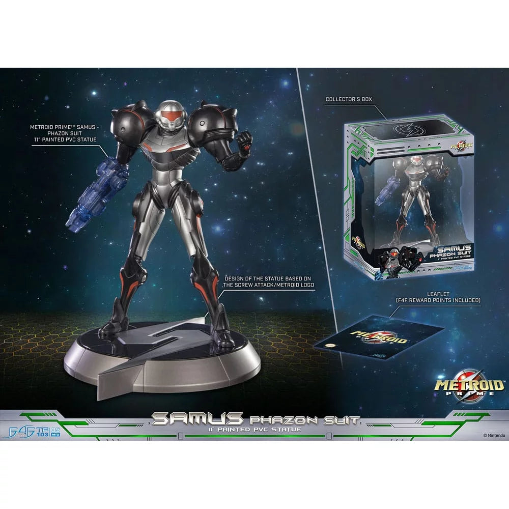 First 4 Figures - Metroid Prime - Samus (Phazon Suit) Statue Edition Standard 27cm