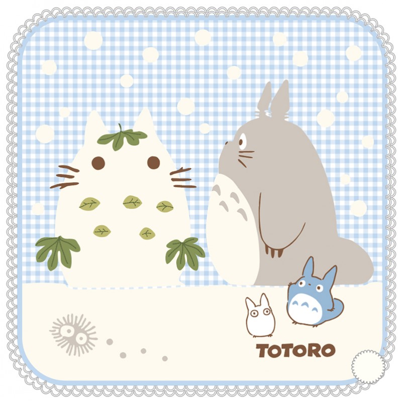 MINI SERVIETTE BONHOMME DE NEIGE 25X25 CM - MON VOISIN TOTORO