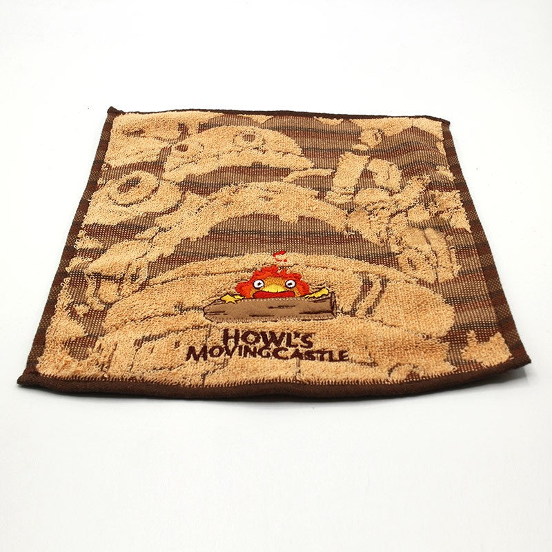 MINI SERVIETTE CALCIFER 25X25 CM - LE CHÂTEAU AMBULANT