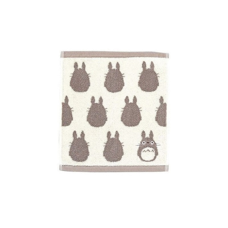 MINI SERVIETTE SILHOUETTE TOTORO GRIS 33X36 CM - MON VOISIN TOTORO