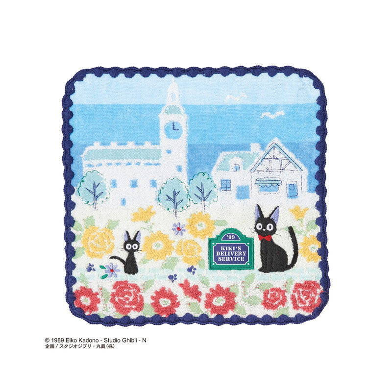 MINI SERVIETTE RUES DE PARIS 25X25 CM - KIKI LA PETITE SORCIÈRE