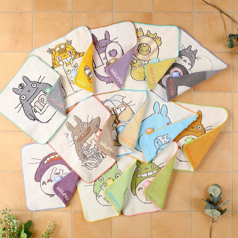 MINI SERVIETTE TOTORO ANNIVERSAIRE 2 25X25 CM - MON VOISIN TOTORO