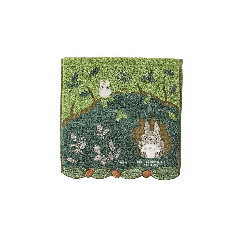 MINI SERVIETTE TOTORO CACHE DANS LES ARBRES 25X25CM - MON VOISIN TOTO