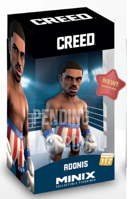 Minix - Movies #117 - Figurine PVC 12 cm - Creed - Adonis - flash vidéo