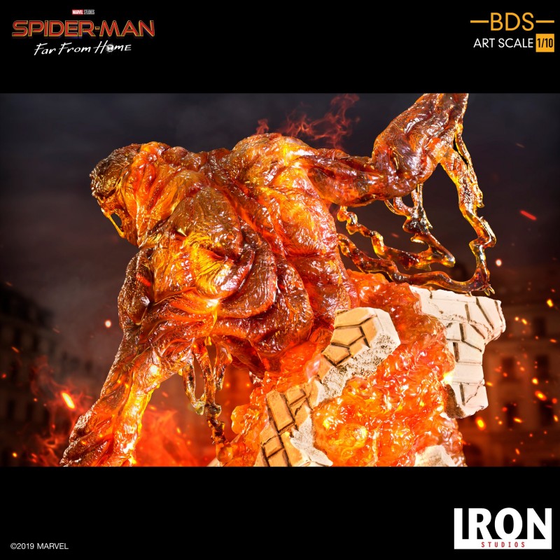 MOLTEN MAN 1/10 BDS ART SCALE STATUE - SPIDER-MAN FAR FROM HOME