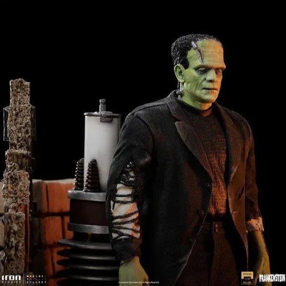 Iron Studios - Deluxe Arts Scale 1/10 - Universal Monsters - Frankenstein`s Monster Statue 24cm - flash vidéo