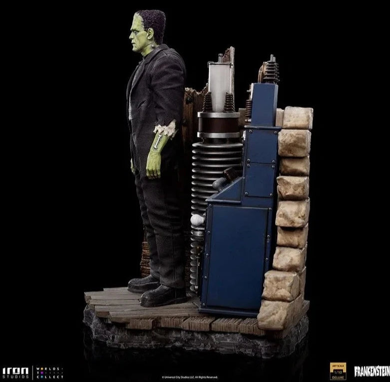 Iron Studios - Deluxe Arts Scale 1/10 - Universal Monsters - Frankenstein`s Monster Statue 24cm - flash vidéo