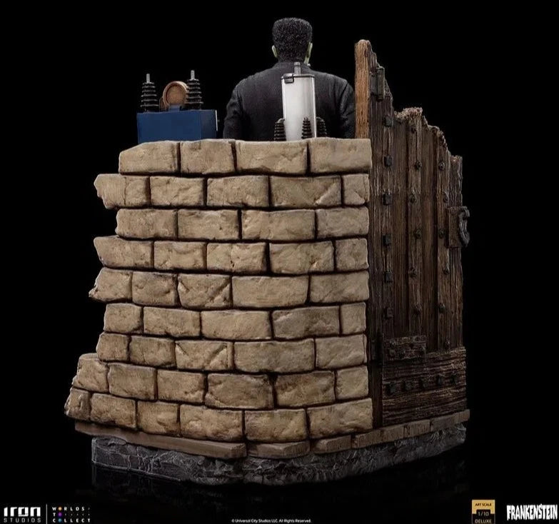 Iron Studios - Deluxe Arts Scale 1/10 - Universal Monsters - Frankenstein`s Monster Statue 24cm - flash vidéo