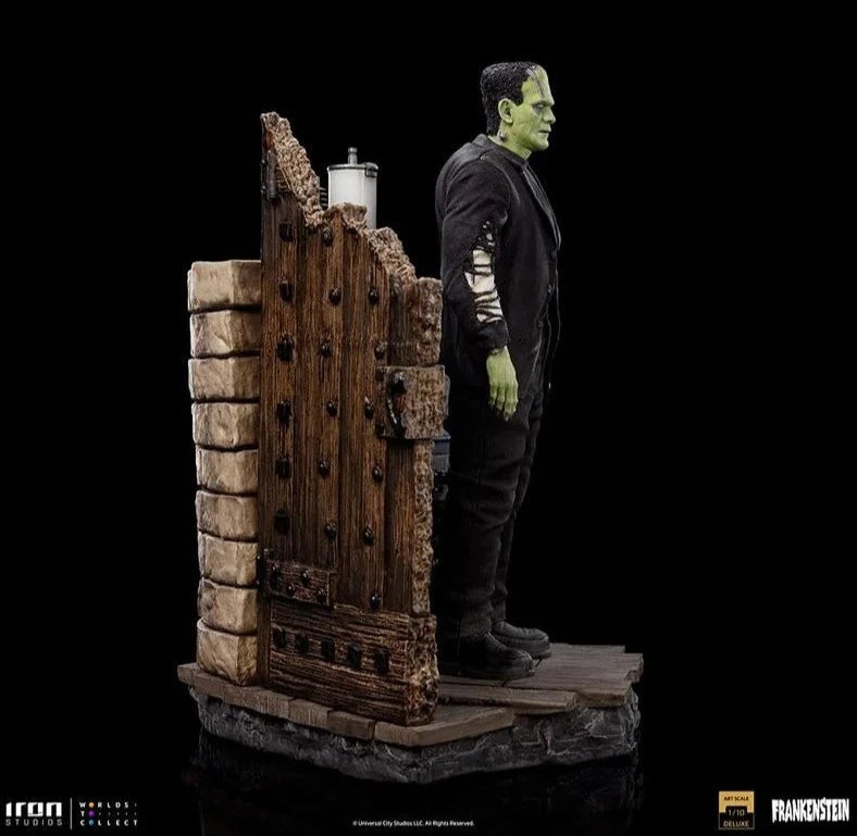Iron Studios - Deluxe Arts Scale 1/10 - Universal Monsters - Frankenstein`s Monster Statue 24cm - flash vidéo