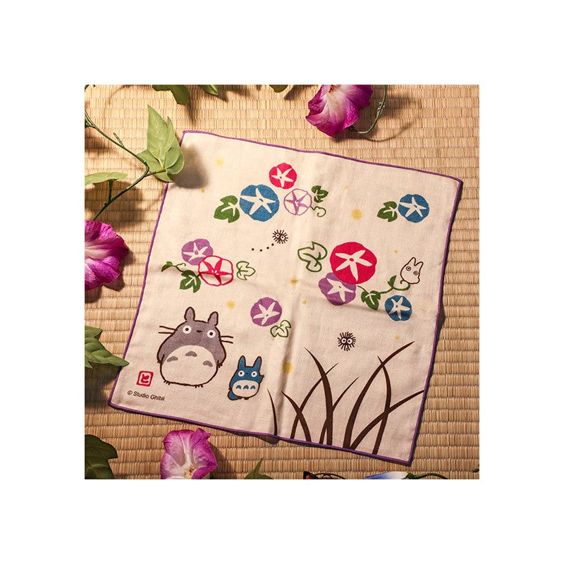 MOUCHOIR DE TULLE BELLES DE JOURS ET LUCIOLES - MON VOISIN TOTORO